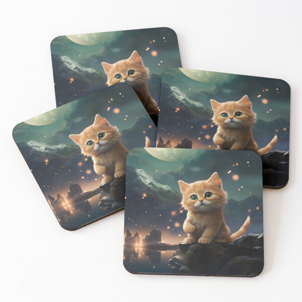 Item preview, Wise Amphibian Guides Kitten on Hike Through Winter Wonderland designed and sold by Shirtastically.