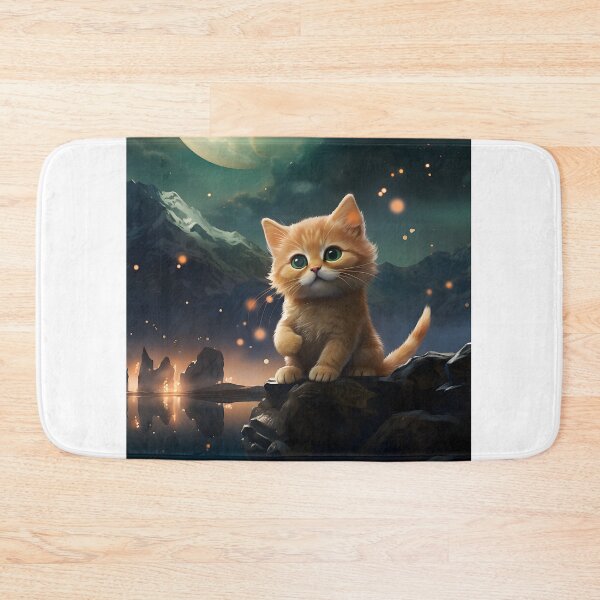 Item preview, Wise Amphibian Guides Kitten on Hike Through Winter Wonderland designed and sold by Shirtastically.