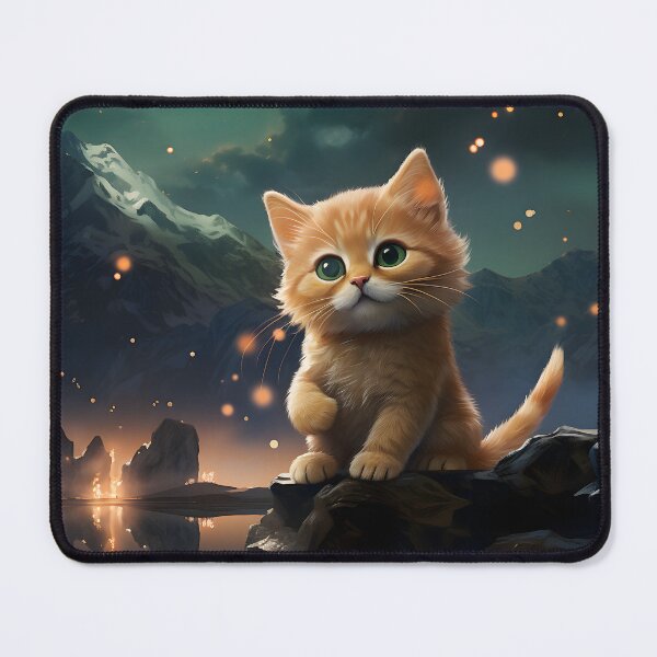 Item preview, Wise Amphibian Guides Kitten on Hike Through Winter Wonderland designed and sold by Shirtastically.