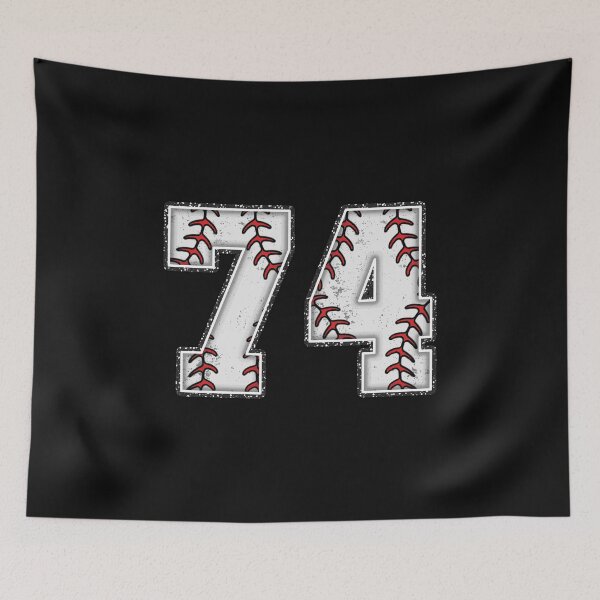Item preview, baseball number 74 designed and sold by creativechaster.