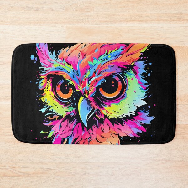 Item preview, colorful owl designed and sold by maniabx.