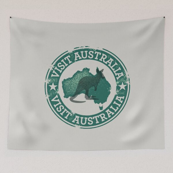 Item preview, RETRO AUSTRALIA designed and sold by THE AMERICAN TEEVANGELIST.