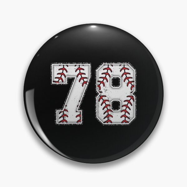 Item preview, baseball number 78 designed and sold by creativechaster.