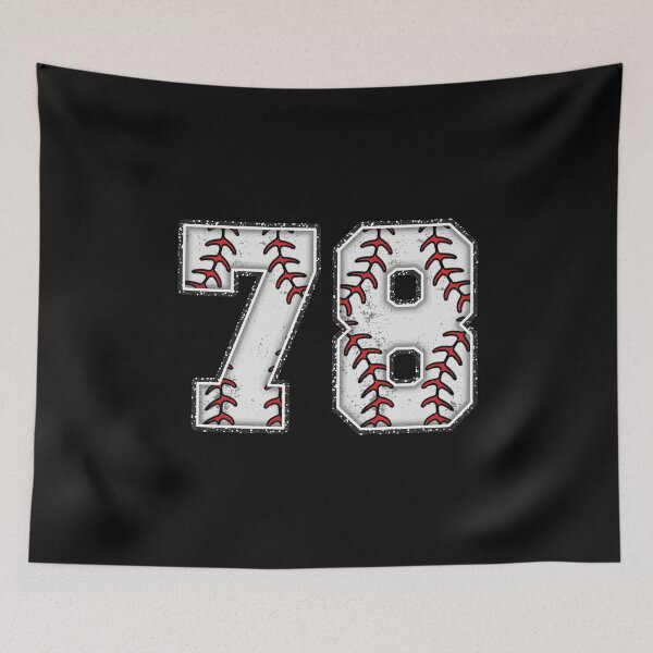 Item preview, baseball number 78 designed and sold by creativechaster.