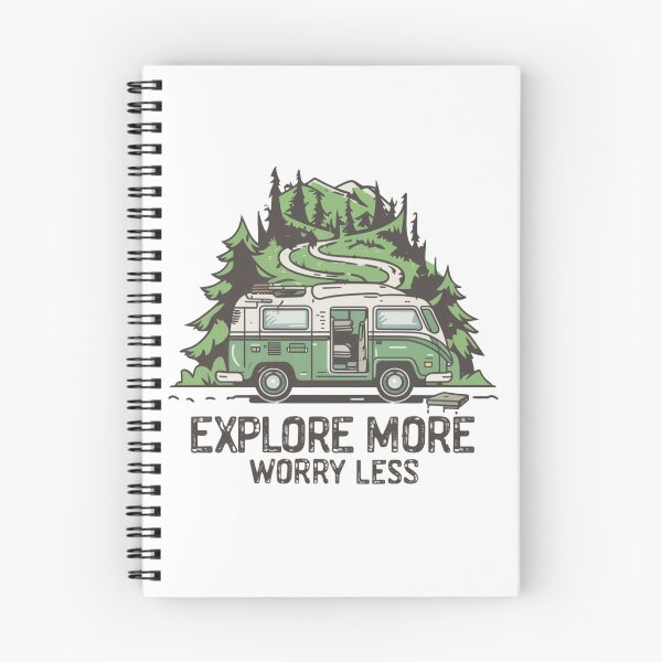 Item preview, Explore More Worry Less designed and sold by Krieghorn.