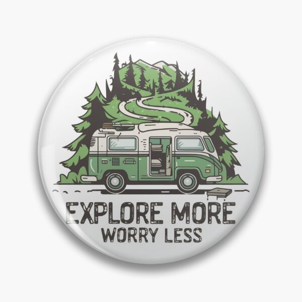 Item preview, Explore More Worry Less designed and sold by Krieghorn.