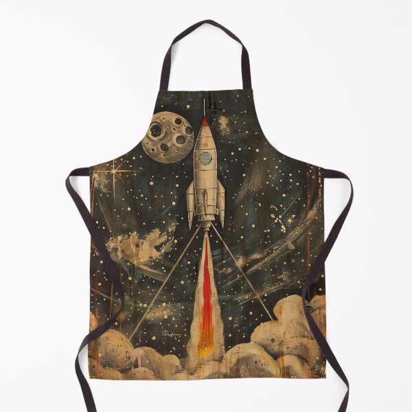Item preview, Retro Rocketship designed and sold by Retro Type.