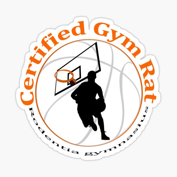 Certified Gym Rat #2 Sticker