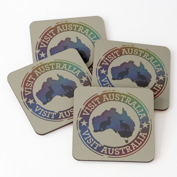 Item preview, RETRO AUSTRALIA designed and sold by THE AMERICAN TEEVANGELIST.
