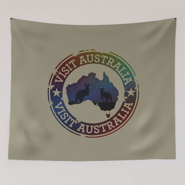 Item preview, RETRO AUSTRALIA designed and sold by THE AMERICAN TEEVANGELIST.