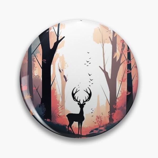 Item preview, deer in forest designed and sold by maniabx.