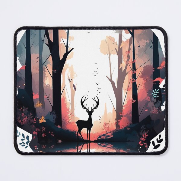 Item preview, deer in forest designed and sold by maniabx.