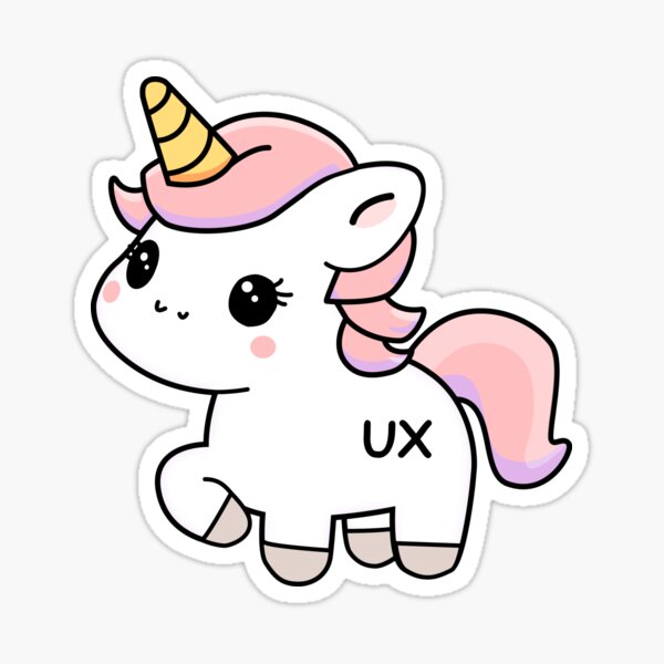 Item preview, UX Unicorn designed and sold by AndrewAPicture.