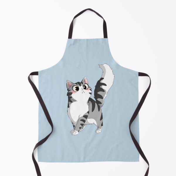 Item preview, Curious grey kitty designed and sold by Lovelylylyly.