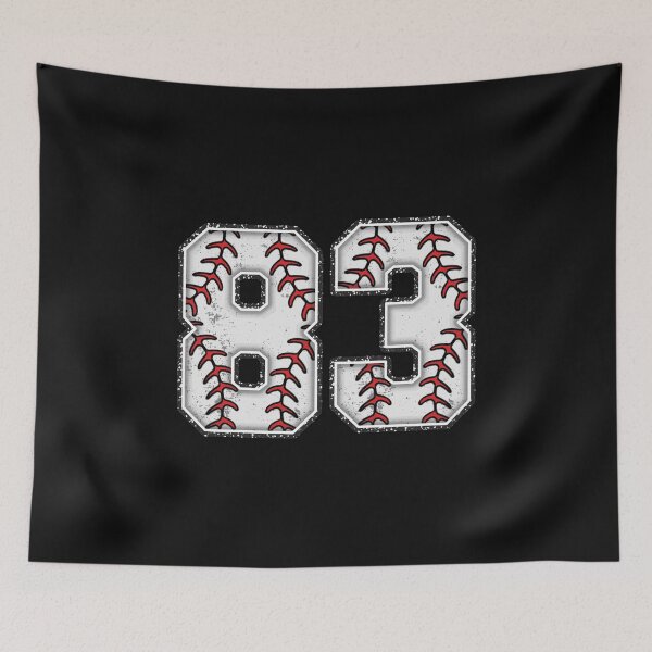 Item preview, baseball number 83 designed and sold by creativechaster.