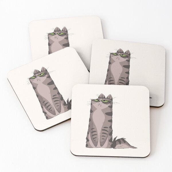 Item preview, Grumpy kitty designed and sold by Lovelylylyly.