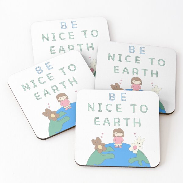 Item preview, Earth Day : BE NICE TO ME designed and sold by SweetTravels.