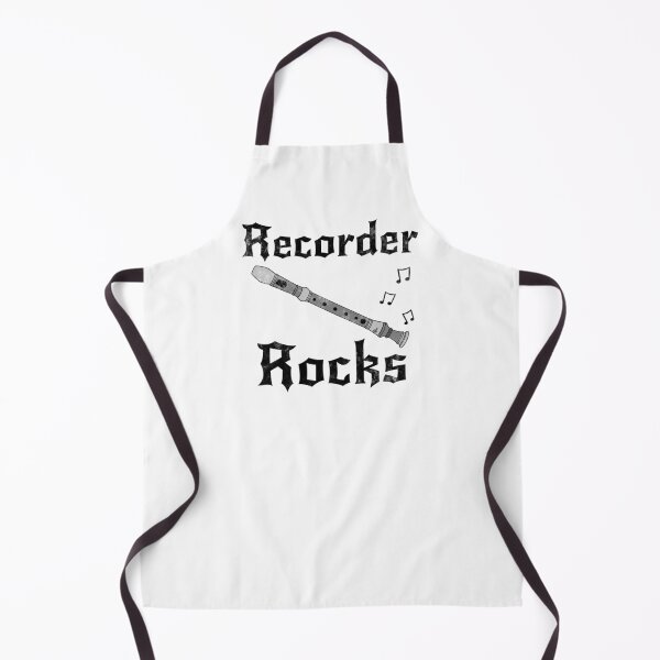 Item preview, Recorder Rocks, Recorderist Goth Heavy Rock Woodwind Musician designed and sold by doodlerob.