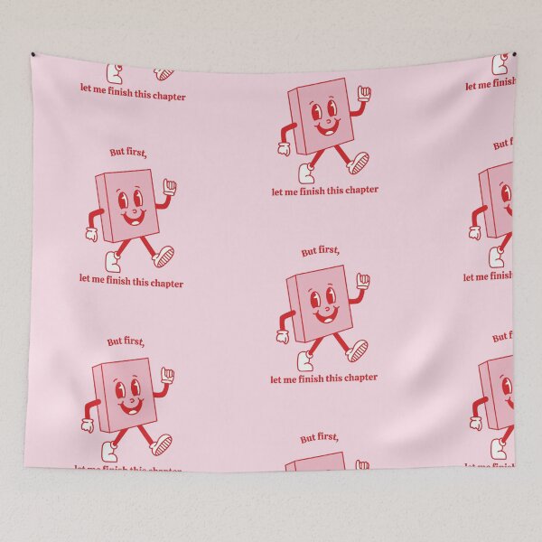 Item preview, But first, let me finish this chapter red, v2  designed and sold by rizdrawings.