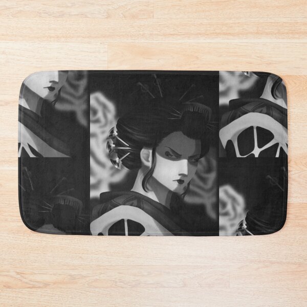 Item preview, Geisha w/ background - b&w designed and sold by Leeh-designs.