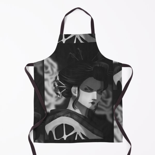 Item preview, Geisha w/ background - b&w designed and sold by Leeh-designs.