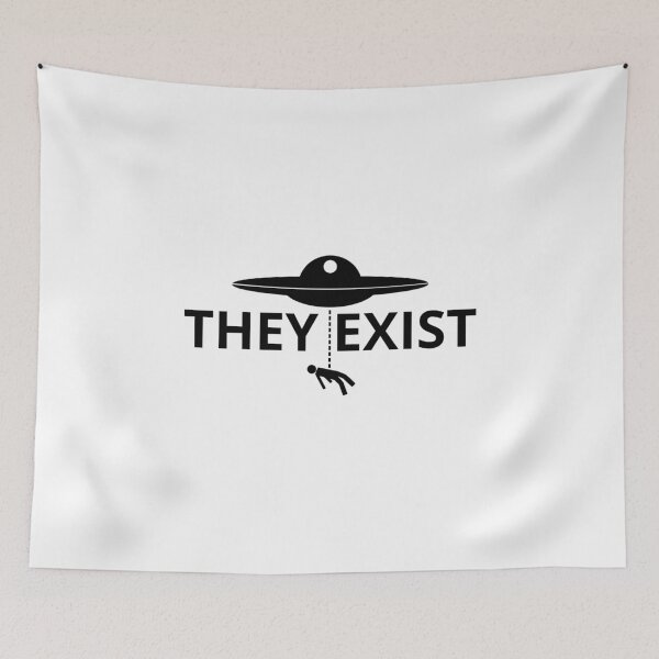 Item preview, They Exist ufo designed and sold by aipolohu.
