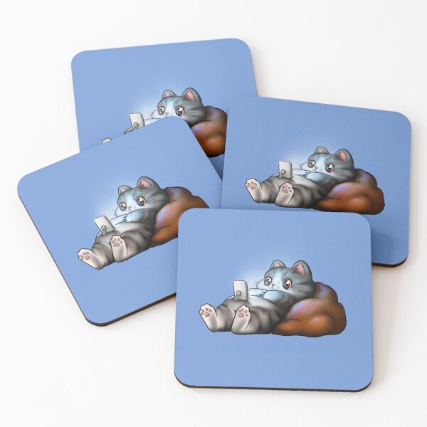 Item preview, Kittyflix and Chill designed and sold by Lovelylylyly.