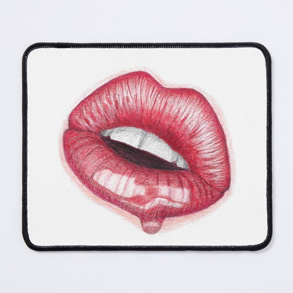 Item preview, red lips designed and sold by Tereza Pilar  Art.