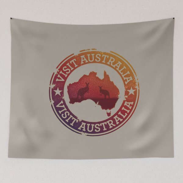 Item preview, RETRO AUSTRALIA designed and sold by THE AMERICAN TEEVANGELIST.