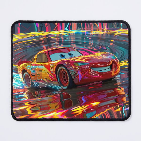 Item preview, Psychedelic Lightning McQueen designed and sold by OwnByCats.