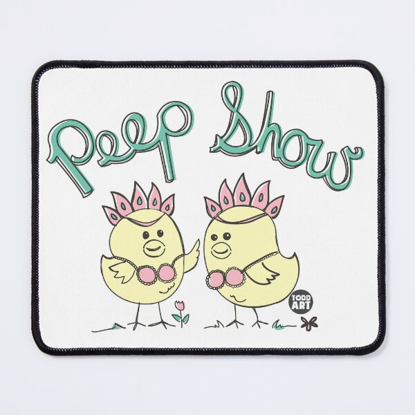Item preview, PEEP SHOW CHICKS designed and sold by TODD GOLDMAN.