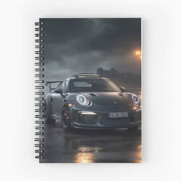 Item preview, porshe GT3 RS black designed and sold by ComicPrawn.