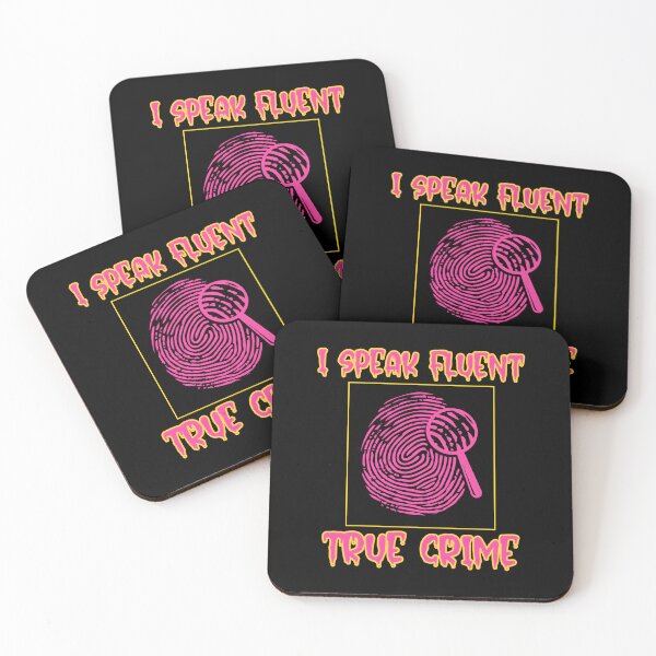 Item preview, Fluent in True Crime Fingerprint Detective. True crime lover. designed and sold by Unitepeople.