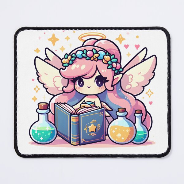 Item preview, Kawaii Magical Harpy With Enchanted Recipe Book designed and sold by CanvasCutie.