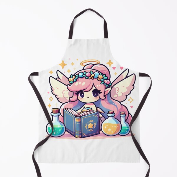 Item preview, Kawaii Magical Harpy With Enchanted Recipe Book designed and sold by CanvasCutie.