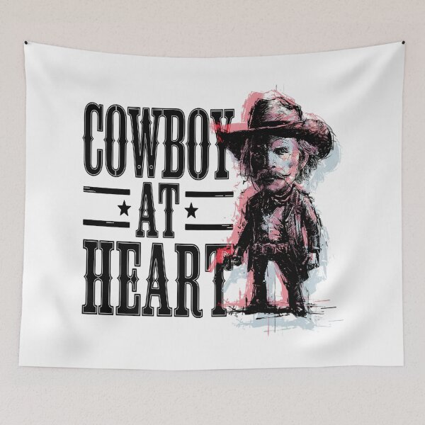 Item preview, Cowboy at Heart designed and sold by NickTaroDesign.