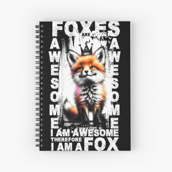 Item preview, Foxes Are Awesome I am Awesome Therefore I am A Fox designed and sold by Ninja-Cat-Corp.