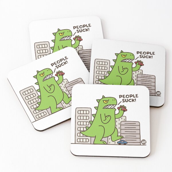 Item preview, PEOPLE SUCK GODZILLA designed and sold by TODD GOLDMAN.