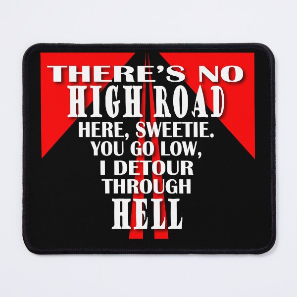 Item preview, No High Road designed and sold by Amanda Hooser.