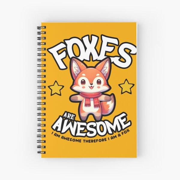Item preview, Foxes Are Awesome I am Awesome Therefore I am A Fox designed and sold by Ninja-Cat-Corp.