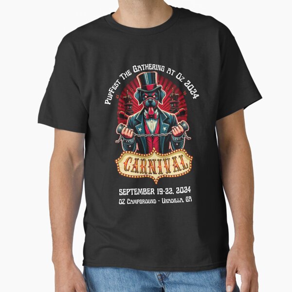 "Dark Carnival" PupFest Merch 2024 Classic T-Shirt