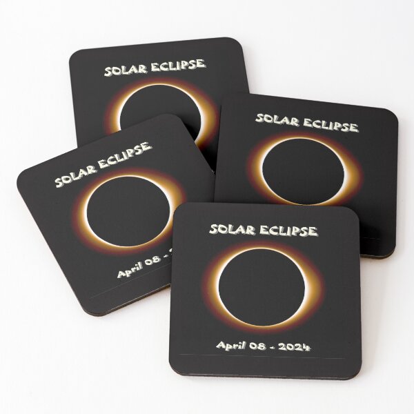 Item preview, Solar Eclipse : April 08 - 2024 Moon and Sun Print designed and sold by posterbobs.