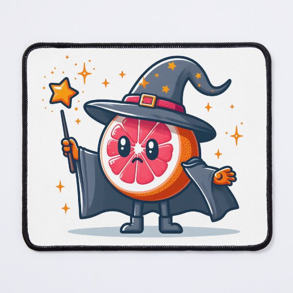 Item preview, Kawaii Grapefruit Wizard designed and sold by CanvasCutie.