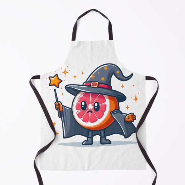 Item preview, Kawaii Grapefruit Wizard designed and sold by CanvasCutie.
