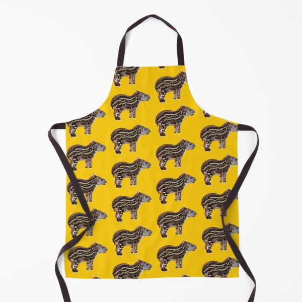 Item preview, S is for South American Tapir, South American Tapir Illustration – Wildlife Art for Nature and Animal Lovers designed and sold by PrettylittlepastelUk.