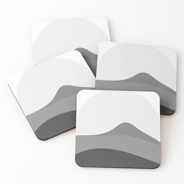 Item preview, abstract grayscale landscape designed and sold by ericrautenbach.