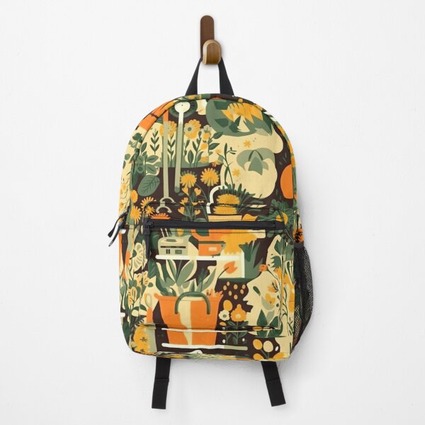 Item preview, Bright Garden Themed Aesthetic Pattern designed and sold by mondmakes.