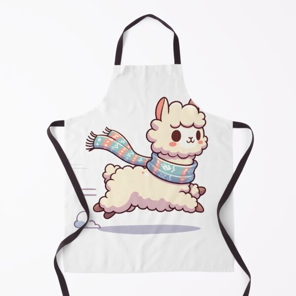 Item preview, Kawaii Alpaca: A Scarf designed and sold by CanvasCutie.