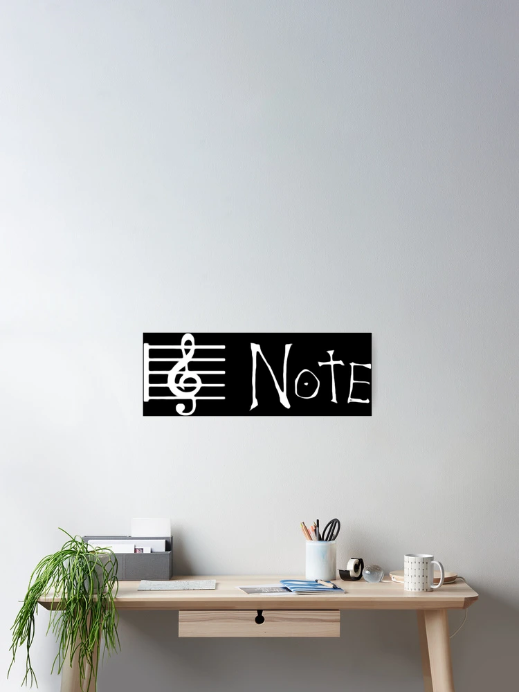 Thumbnail 2 of 3, Poster, Clef Note designed and sold by Goodnug.