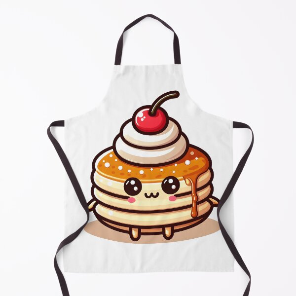 Item preview, Kawaii Pancake With Whipped Cream Ears And Cherry Nose designed and sold by CanvasCutie.